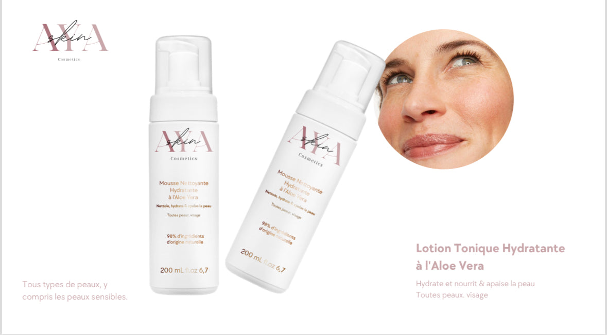 Mousse Nettoyante Hydratante Eclat